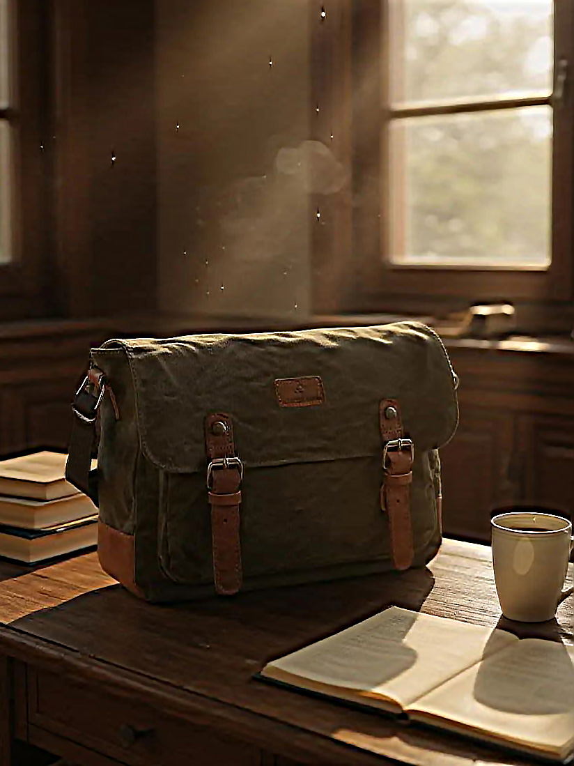 pánska retro taška cez rameno